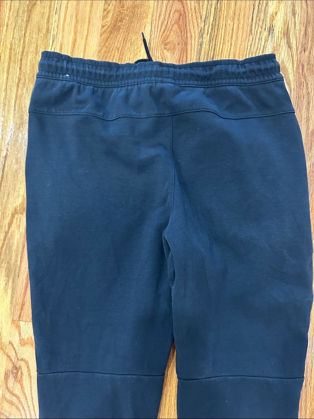 Nike Black Men's Athletic Joggers with Drawstring - Picture 4 of 6